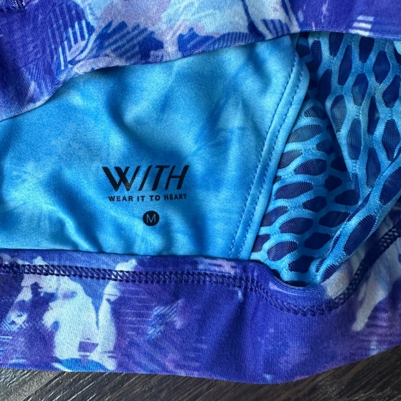 Peloton Blue Moves high neck bra size M - Picture 5 of 5